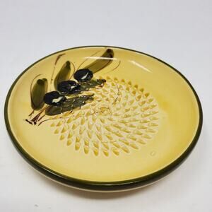 Authentic Spanish Garlic Graters Traditional Olive in Great used condition